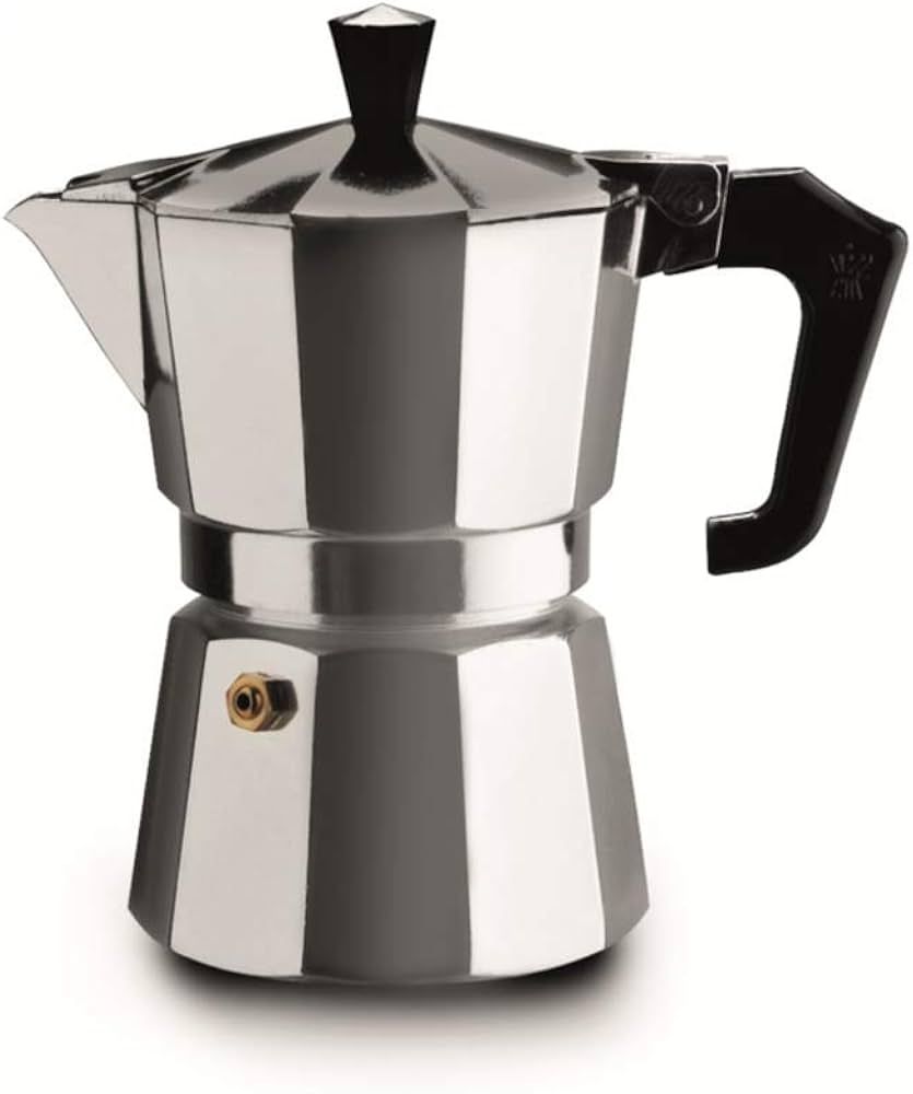 Caffettiera Espresso 1 Tazze- Manico Steel