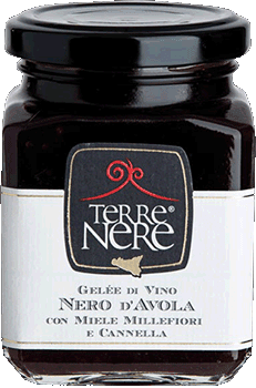 Gelee di vino nero d&#39;avola