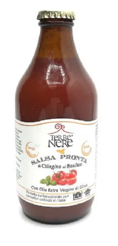 Salsa pronta di Ciliegino al basilico
