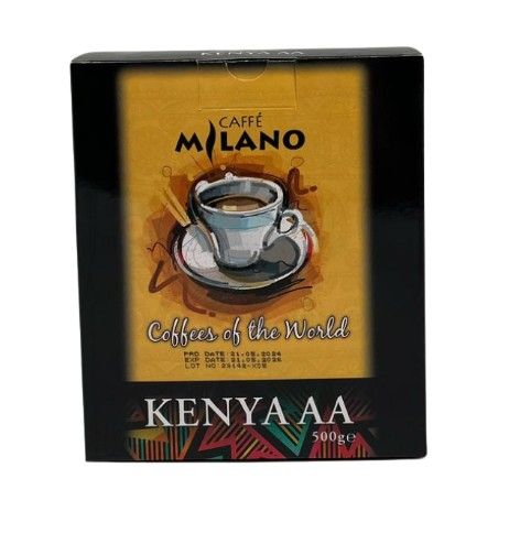 CAFFE MILANO ROASTED BEANS KENYA AA 500g BOX