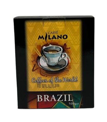 CAFFE MILANO ROASTED BEANS BRASIL 500g BOX