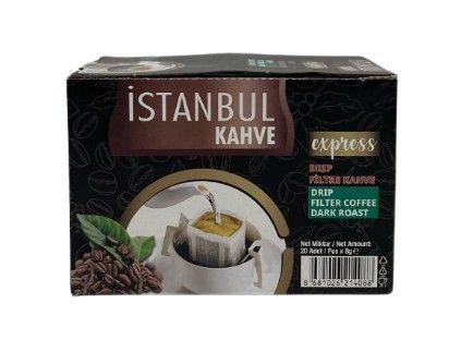 ISTANBUL DRIP FILTER COFFEE  8 g Dark