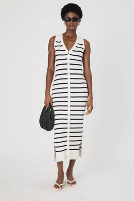 NADINA SLVLSS KNIT DRESS