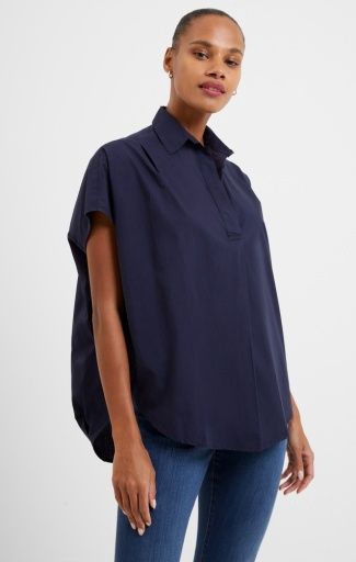 CELE RHODES POPLIN SHORT SLEEVE