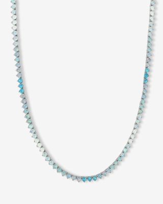 Not Your Basic Ombre Tennis Necklace