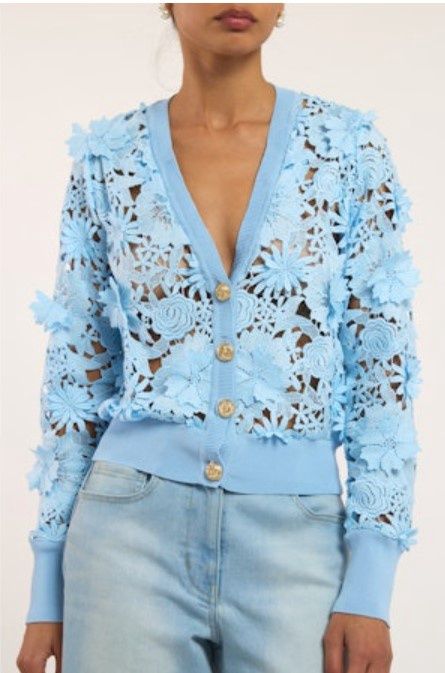 HARLOW LACE CARDIGAN