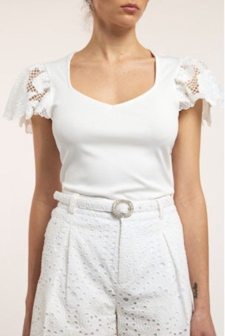 KIKA LACE COMBO TOP