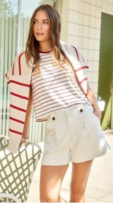 Cassidy Pleated Shorts