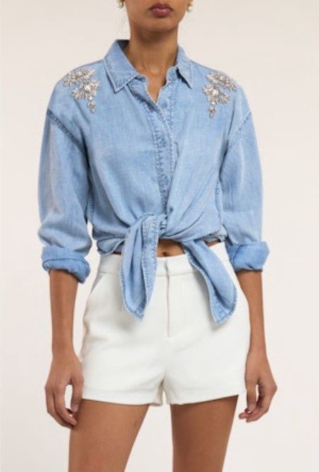 MITCHIE DENIM SHIRT