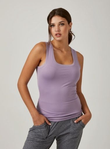 CORE TANK, Colour: LILAC, Size: SML