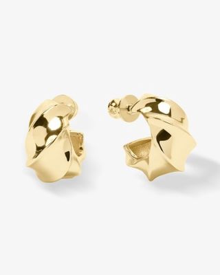 With a Twist Hoops 1"