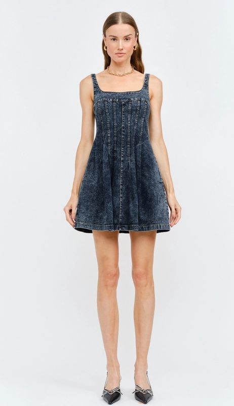 Vivian Denim Mini Dress