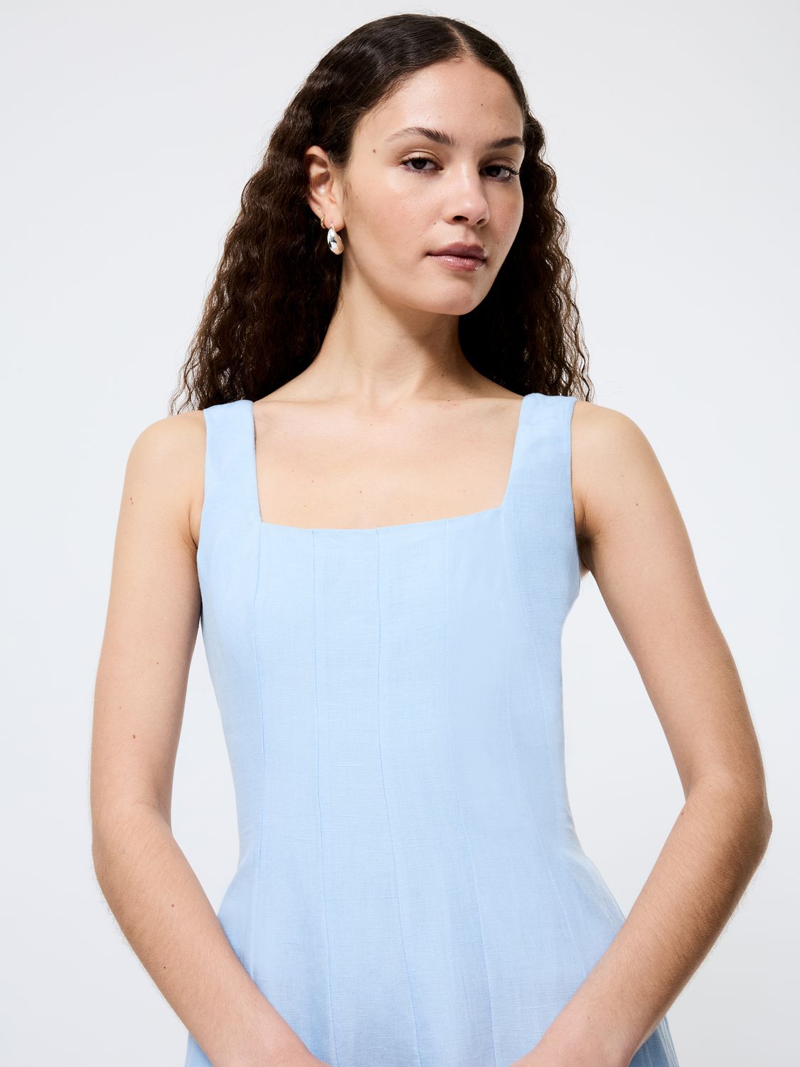 BIRDIE LINEN DRESS