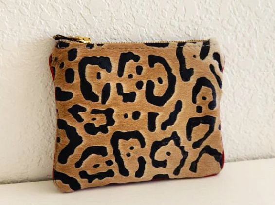 Cheetah Coin Card Pouch