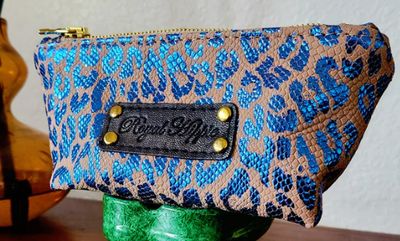 Electric Blue Mini Pouch