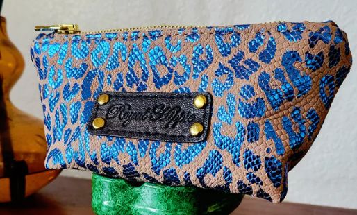 Electric Blue Mini Pouch