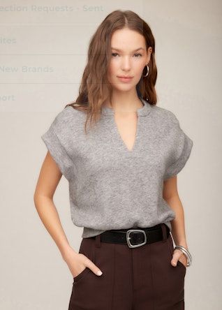 Morgan V Neck Top