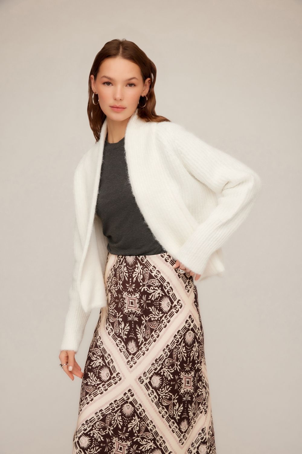 Cely Cropped Cardigan