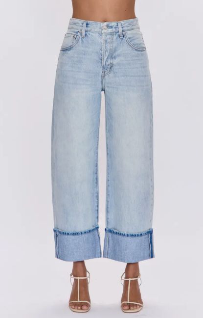 RYDER HIGH RISE CUFFED STRAIGHT