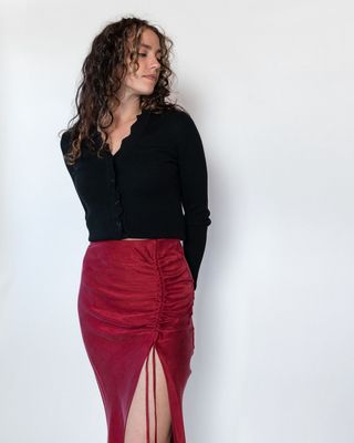 Bliss Scallop Edge Cardigan