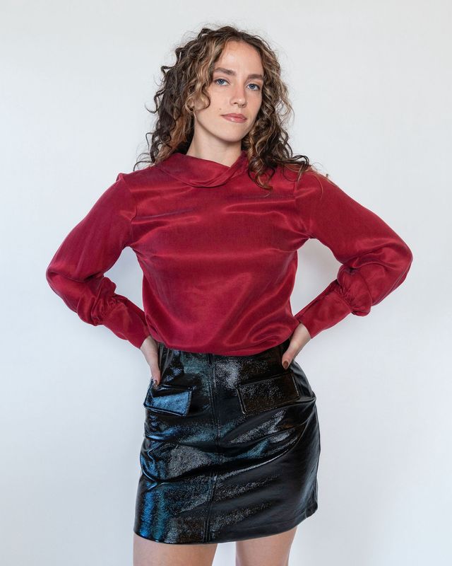 Camille Cowl Back Top