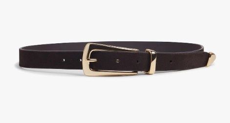 The Suede Statement Belt