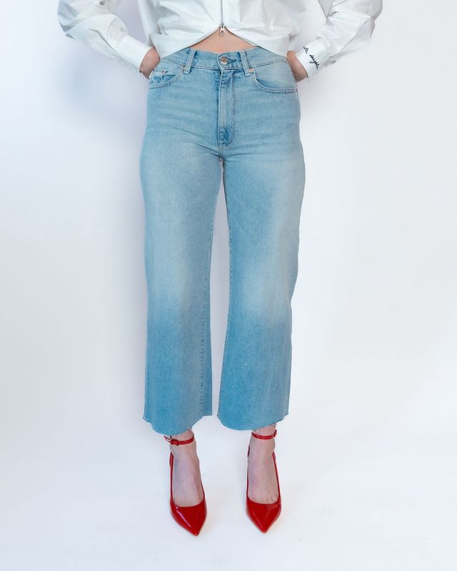 Lana Crop High Rise Ultra Wide Leg