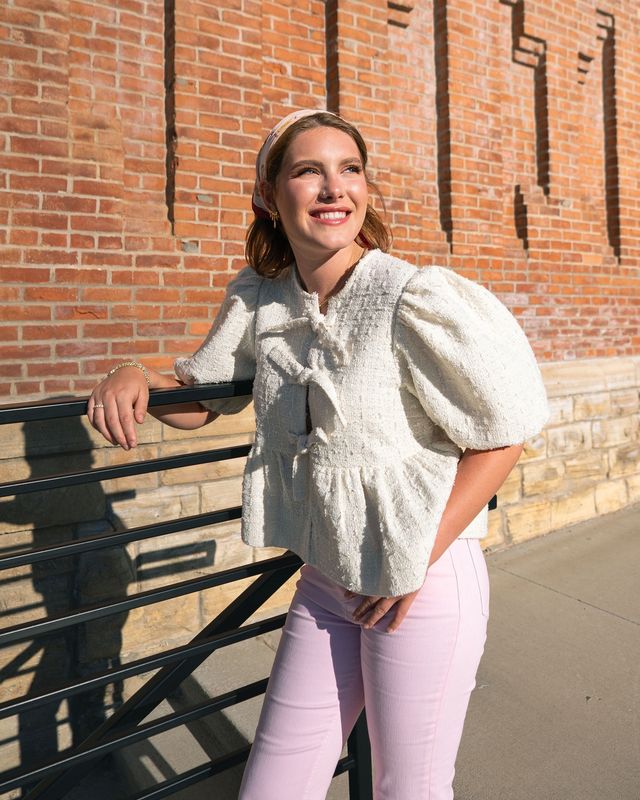 Norah Ivory Blouse