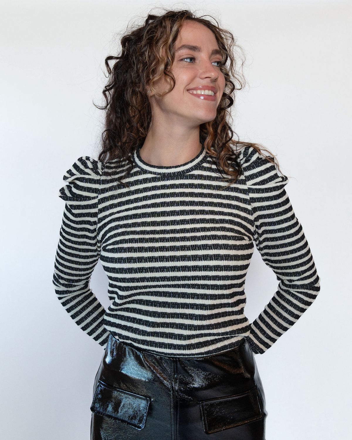 LEILA PUFF SLEEVE TOP