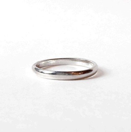 Everyday Smooth Ring- Sterling Silver