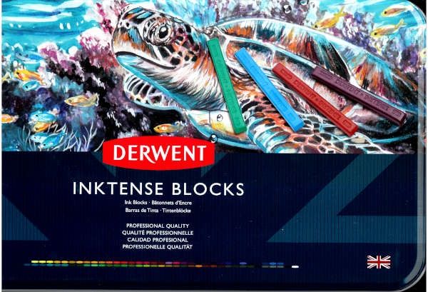 Coffret 72 blocs Inktense Derwent