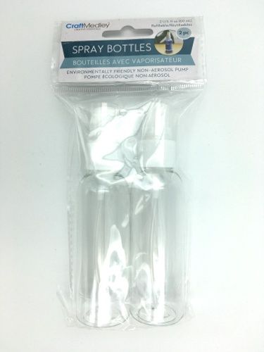 Spray bottles (2) 60ml (2oz)