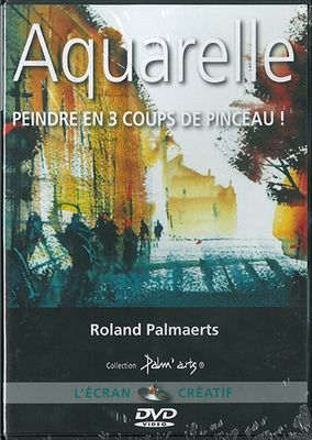DVD Peindre en 3 coups de pinceaux par Roland Palmaerts (Français)