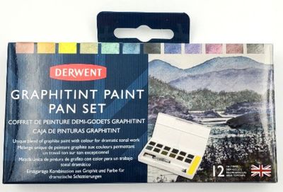Graphitint paint pan set Derwent