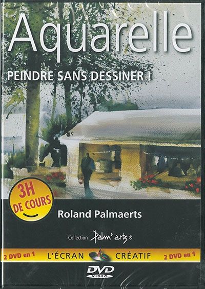 DVD Peindre sans dessiner par Roland Palmaerts (Français)