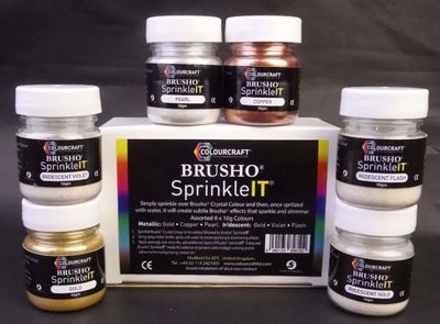 Brusho SprinkleIT (set of 6 colours) Brusho SprinkleIT (set of 6 colours)