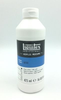 Gesso blanc - 473ml (16 oz) Liquitex