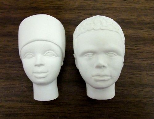 Duo têtes de princesse et prince (2) (entier)