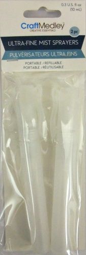 Ultra-fine Mist Sprayers (2) 10ml (0.3oz)