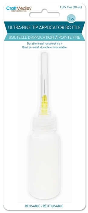 Ultra-Fine Applicator Plastic Bottle 1oz (30ml) Craft Medley