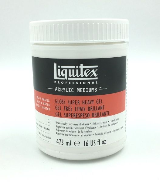 Gloss Super Heavy Gel Medium - 473ml (16 oz) Liquitex