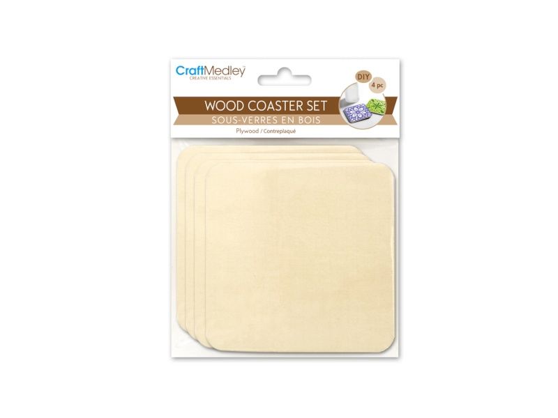 Coaster square 3.75'' set of 4