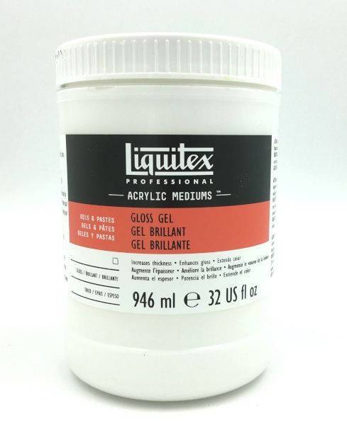 Gloss Gel Medium - 946ml (32 oz) Liquitex