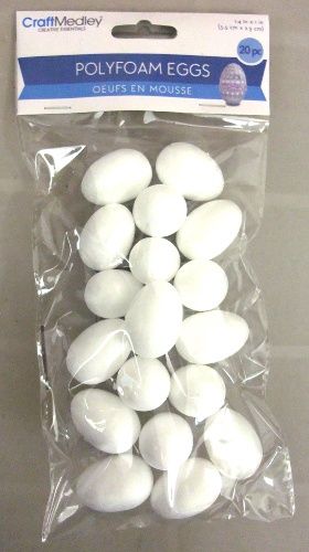 Polyfoam eggs 1" (20)
