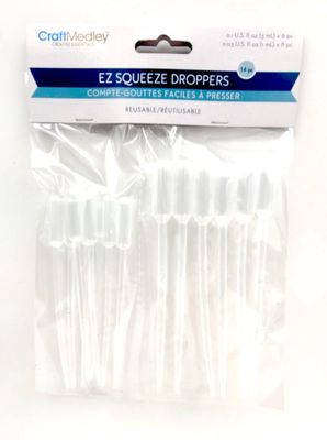 Ens. de pipettes compte-gouttes 14pc