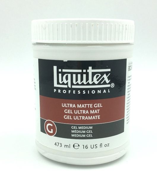 Ultra Matte Gel Medium - 473ml (16 oz) Liquitex