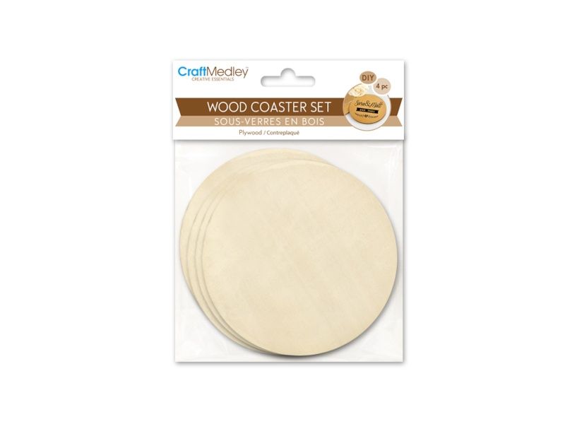 Coaster round 3.75'' set of 4