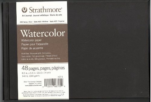 Journal artistique pour Aquarelle 5.5 x 8.5 Strathmore Couverture rigide