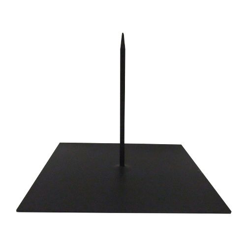 Metal base with 1 point 3/8 base 10"X10"