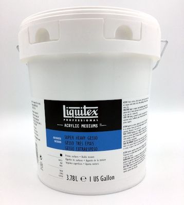 Super heavy gesso blanc 3.78L Liquitex